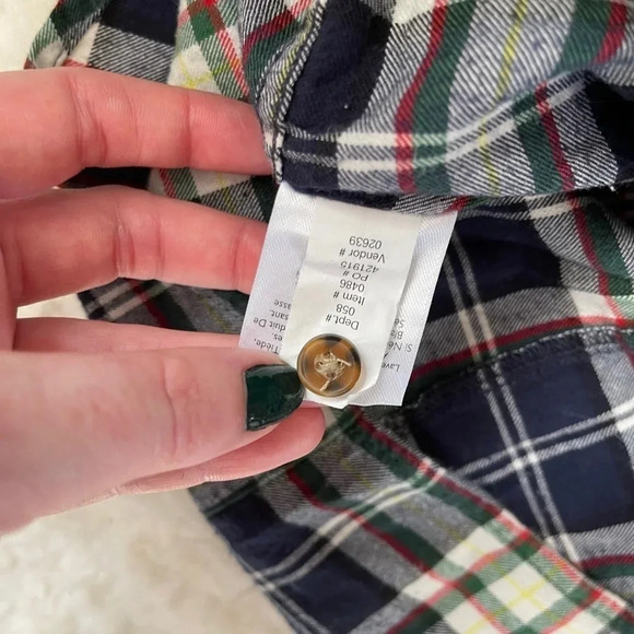 Eddie Bauer Plaid Flannel button down - size XXL - Picture 15 of 16